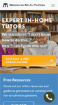 Mobile Screenshot of brooklynmathtutors.com